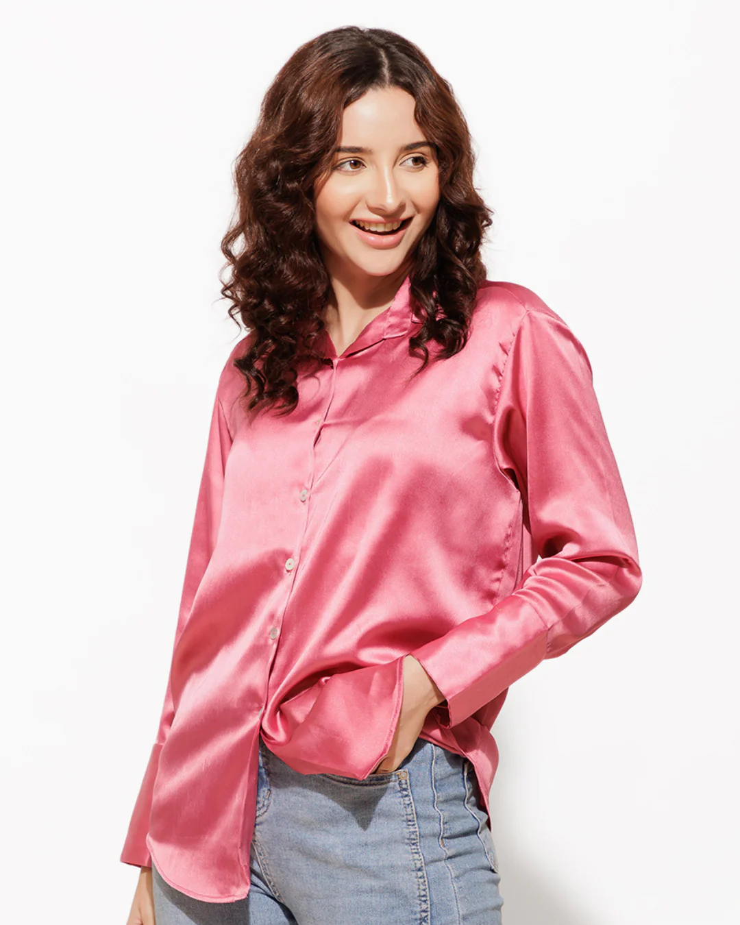 Women’s Satin Shirt – Sleek, Classy & Chic - Image 5