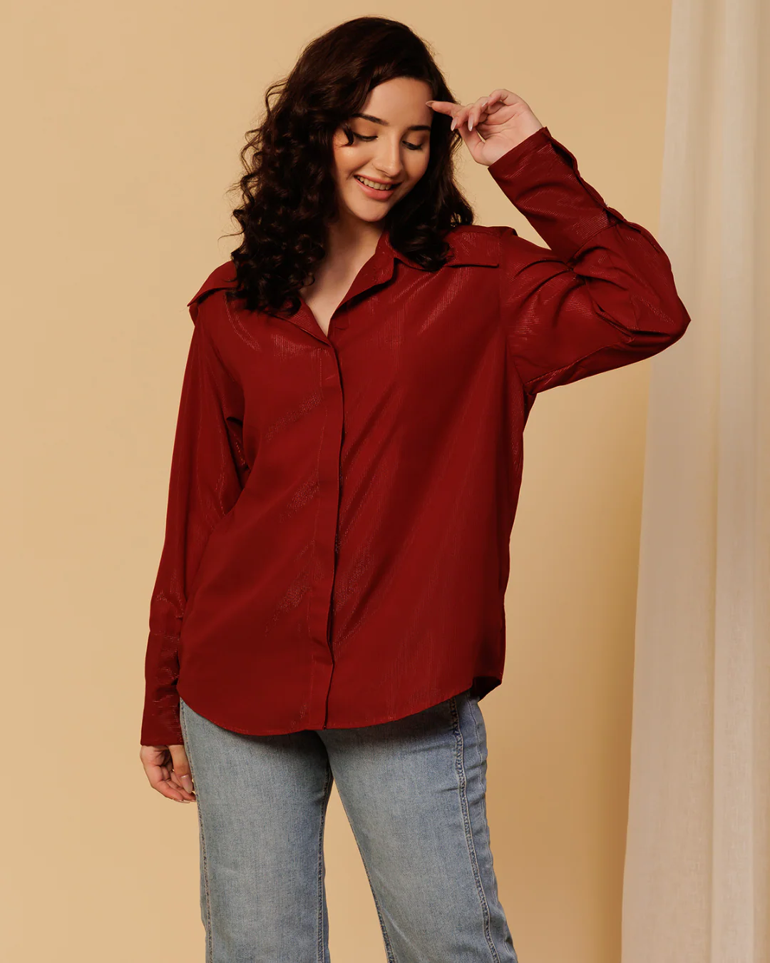 Women’s Shimmer Shirt – Perfect for Parties - Image 10