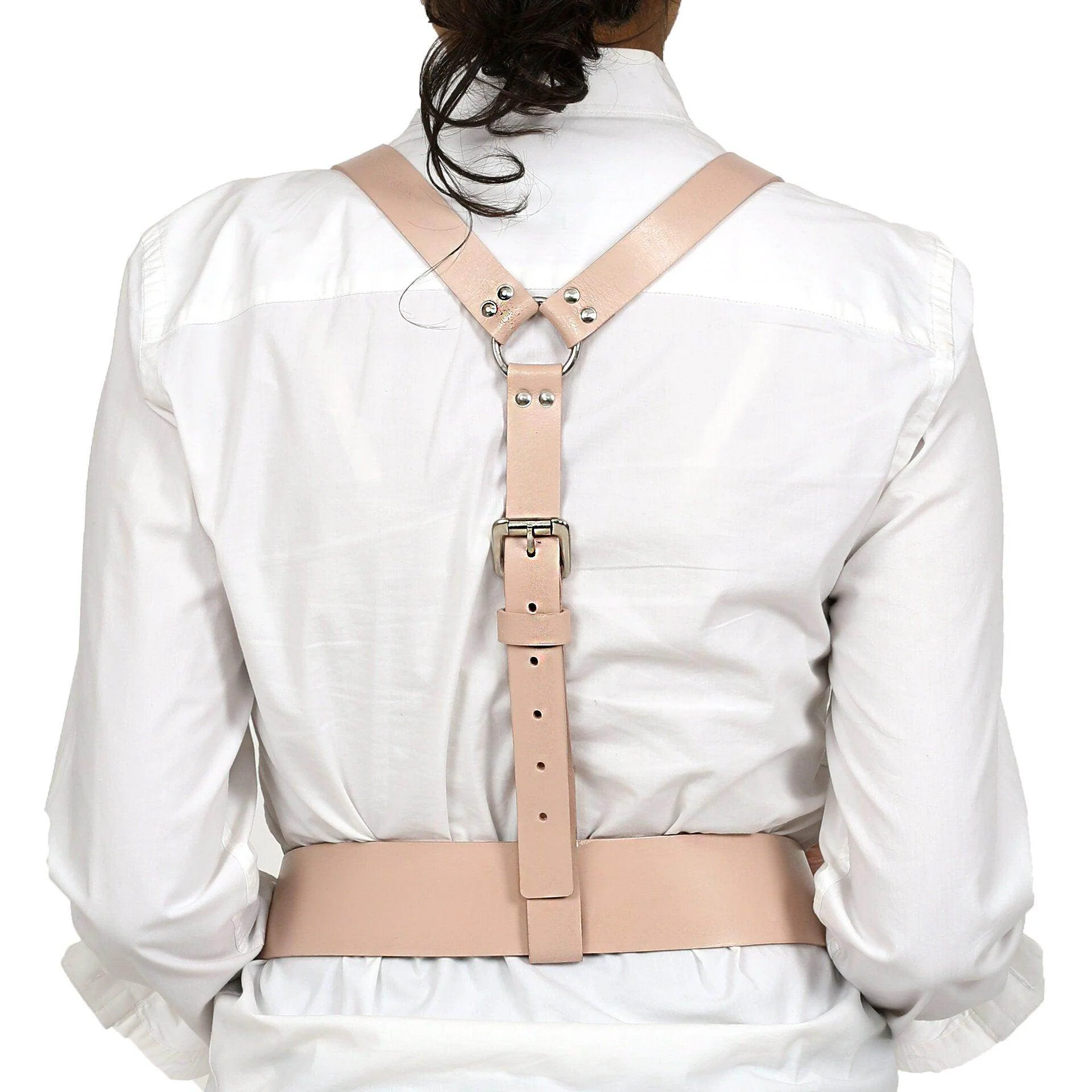 WOMEN'S LEATHER SHOULDER SUSPENDER HARNESS - Image 2