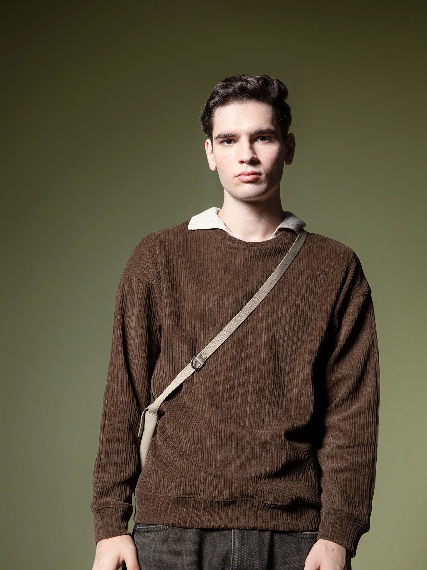 Woven texture sweatshirt - Image 14