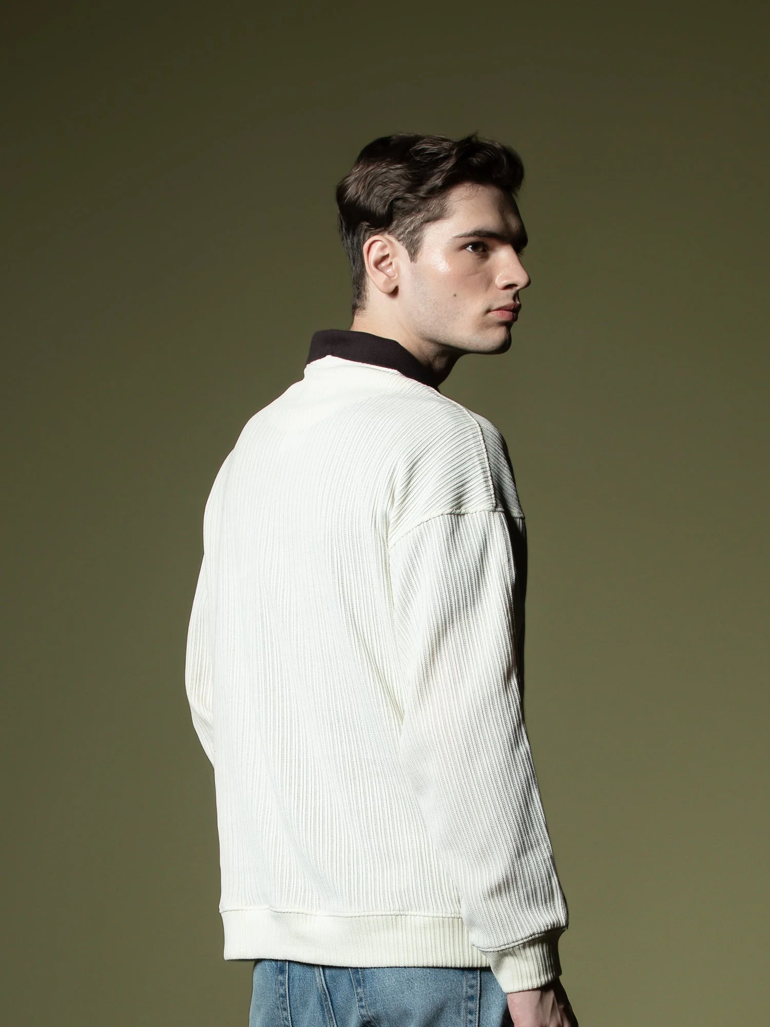 Woven texture sweatshirt - Image 39