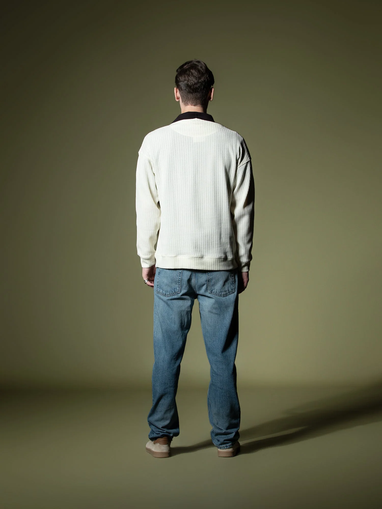 Woven texture sweatshirt - Image 41