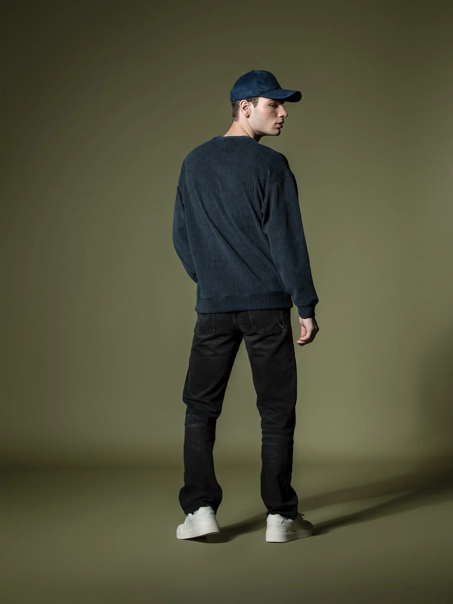 Woven texture sweatshirt - Image 41
