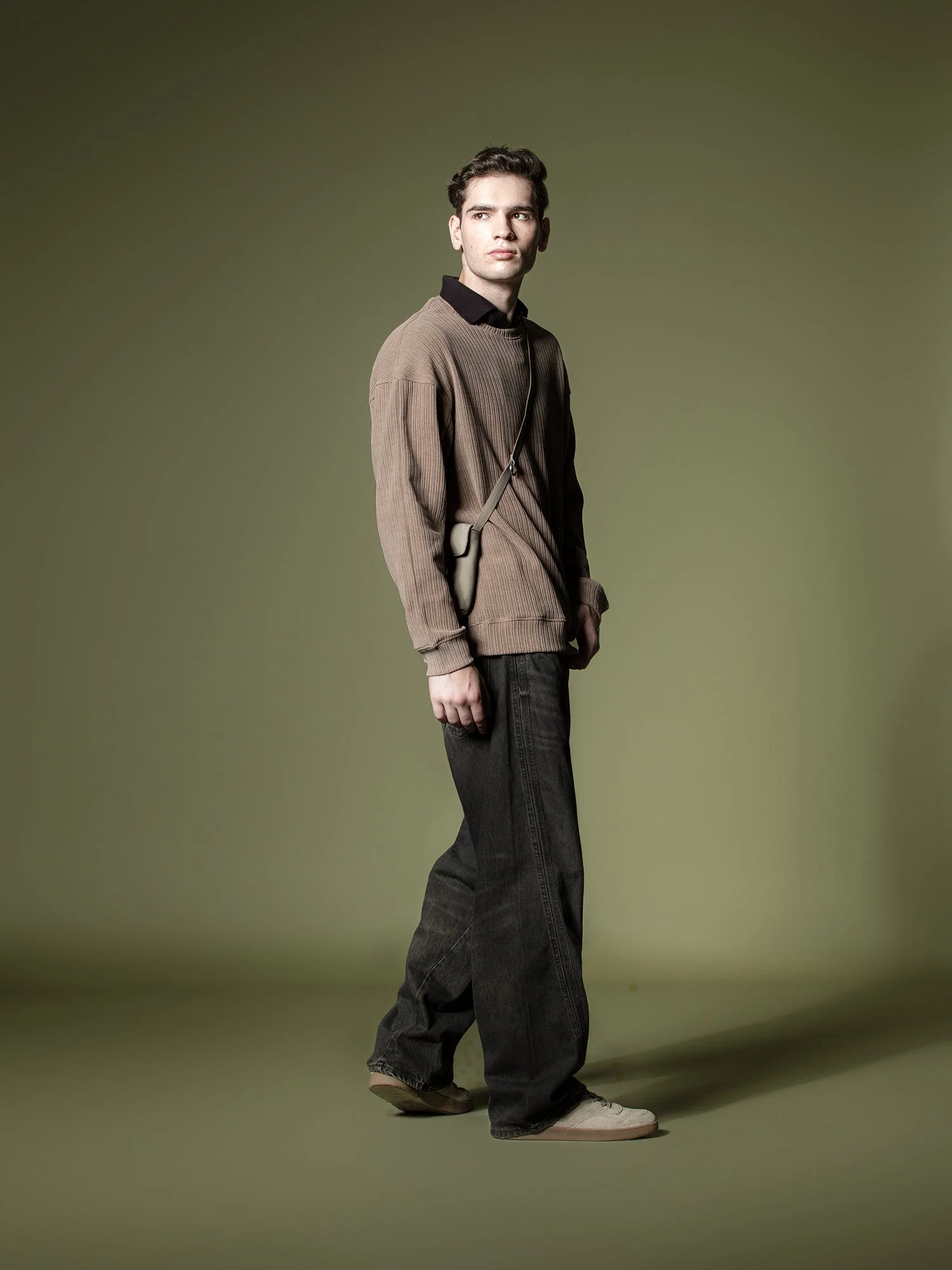 Woven texture sweatshirt - Image 5