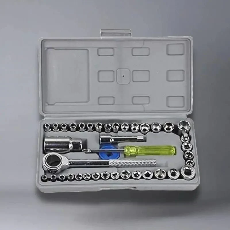 Wrench: 40-in-1 Socket Wrench Kit - Image 8
