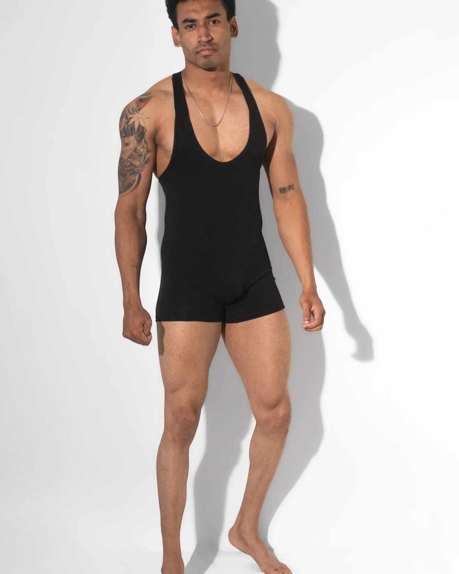 Wrestler Bodysuit /Black - Image 4