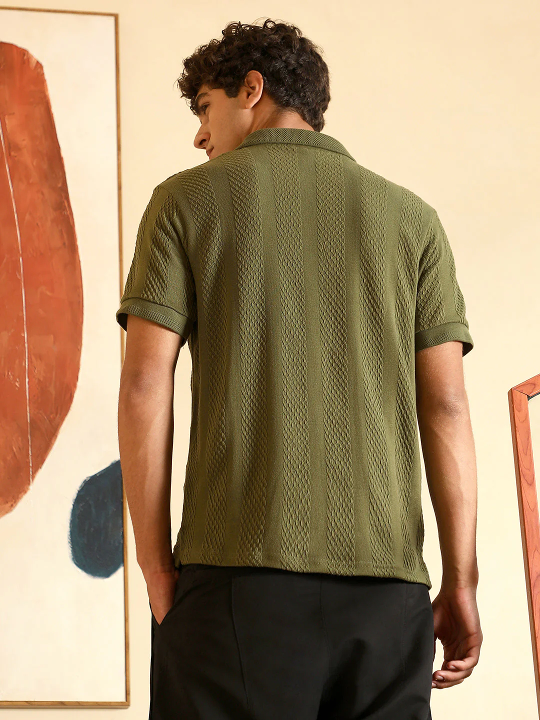 XYNG Bi-Panel Polo T-Shirt - Image 4