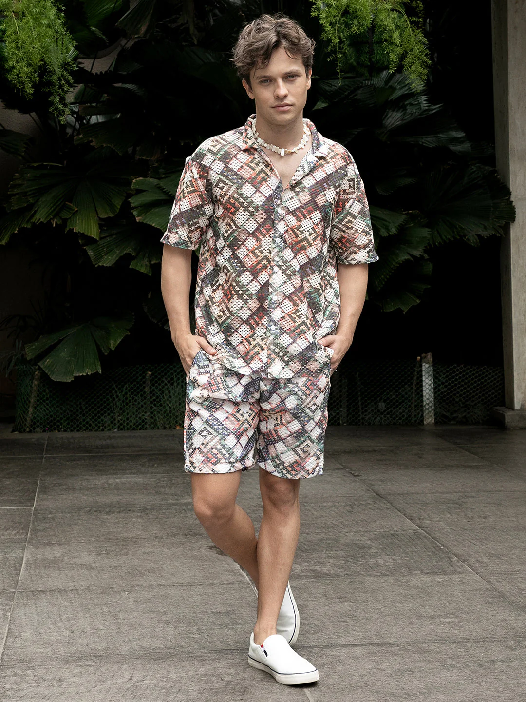 XYNG Hazy-Cubic Knit Co-Ord Set - Image 2