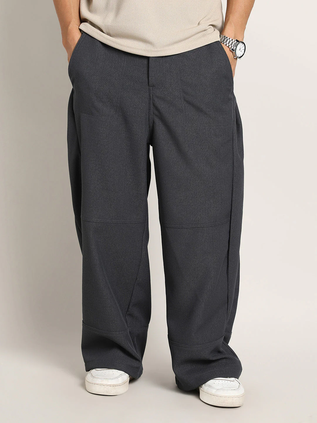 XYNG Lightweight - Panelled Baggy Cargo Trousers - Image 2