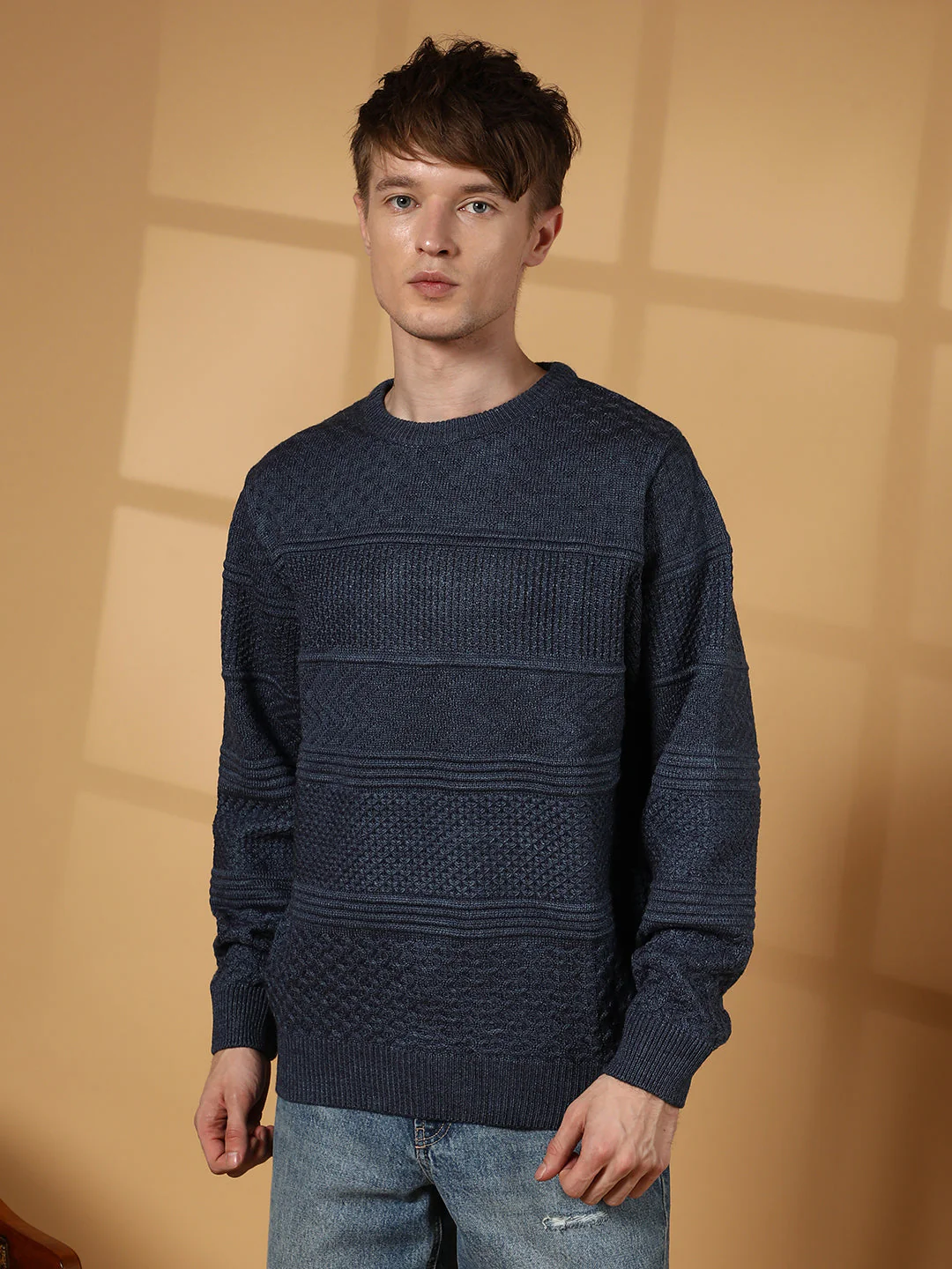 XYNG Textured-Knit Pullover Sweater - Image 2