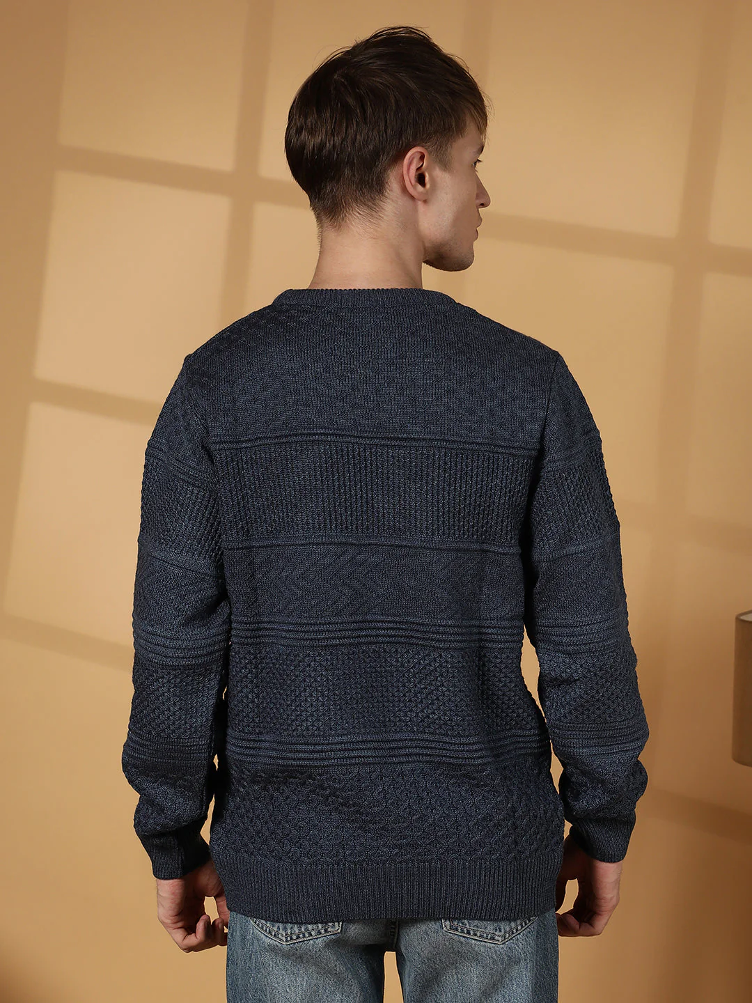 XYNG Textured-Knit Pullover Sweater - Image 4