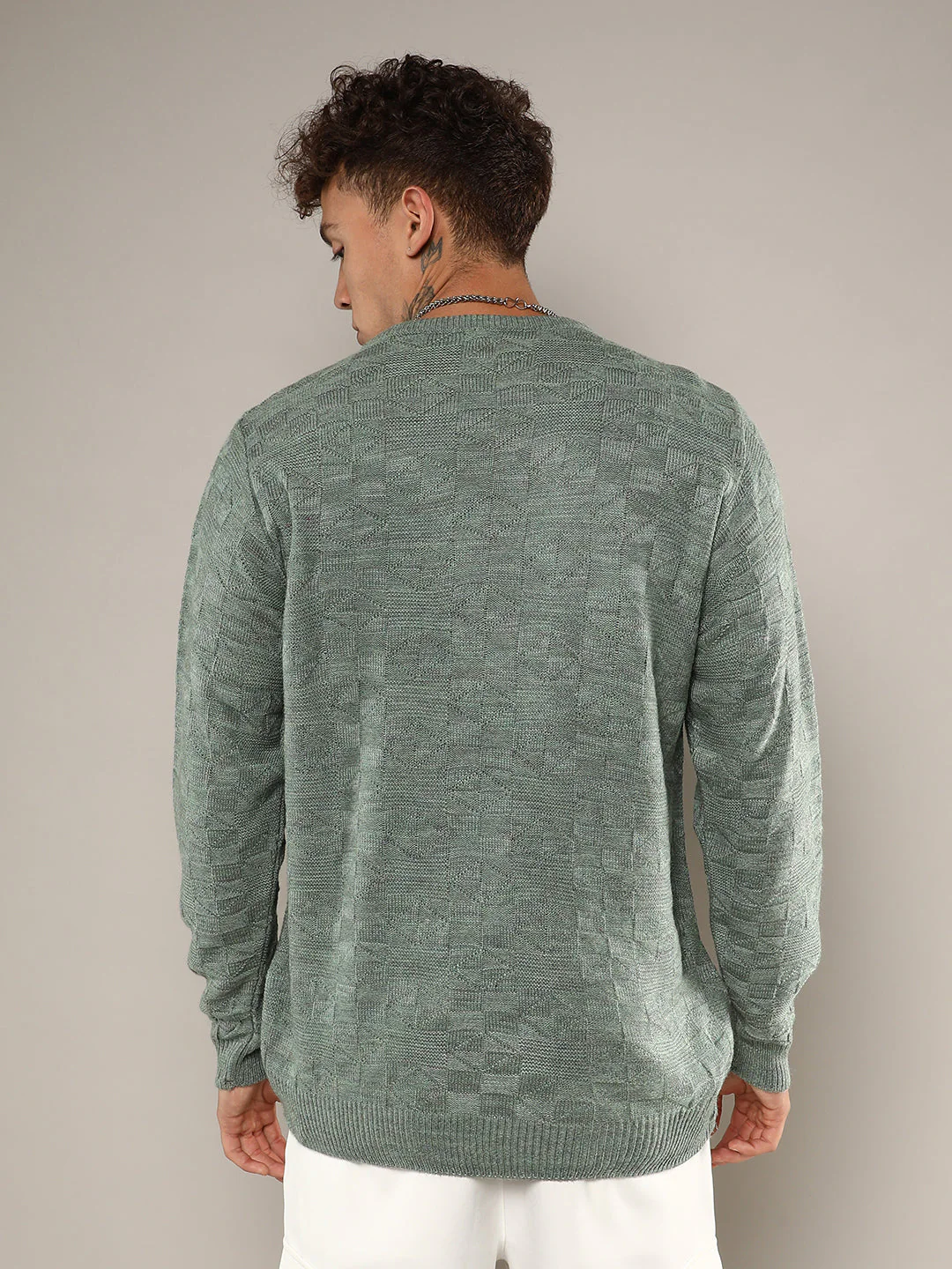XYNG Textured Knit Sweater - Image 4