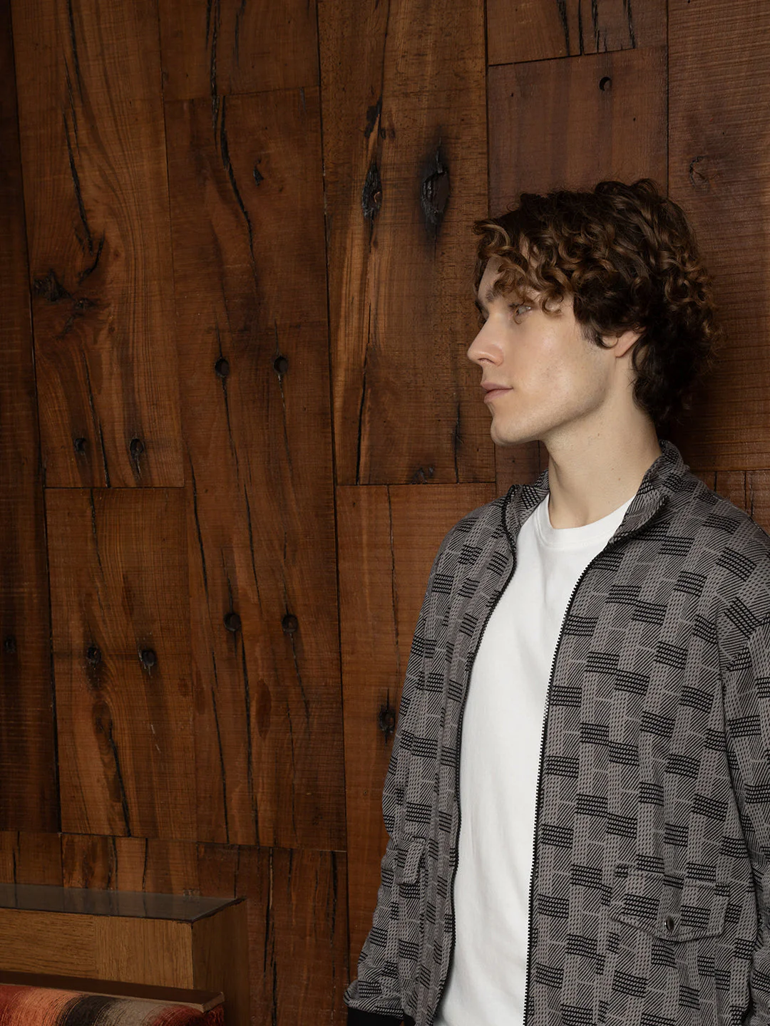 XYNG Zip-Front Brick Jacket - Image 8