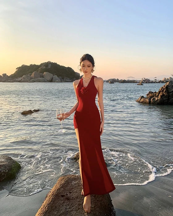 Yana Rose Dress - Image 6