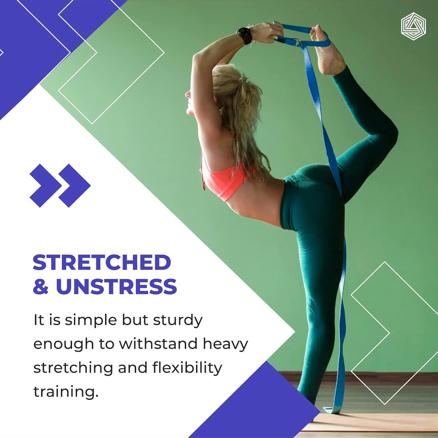 Yoga Strap/Belt for Workout-Exercise - Image 3