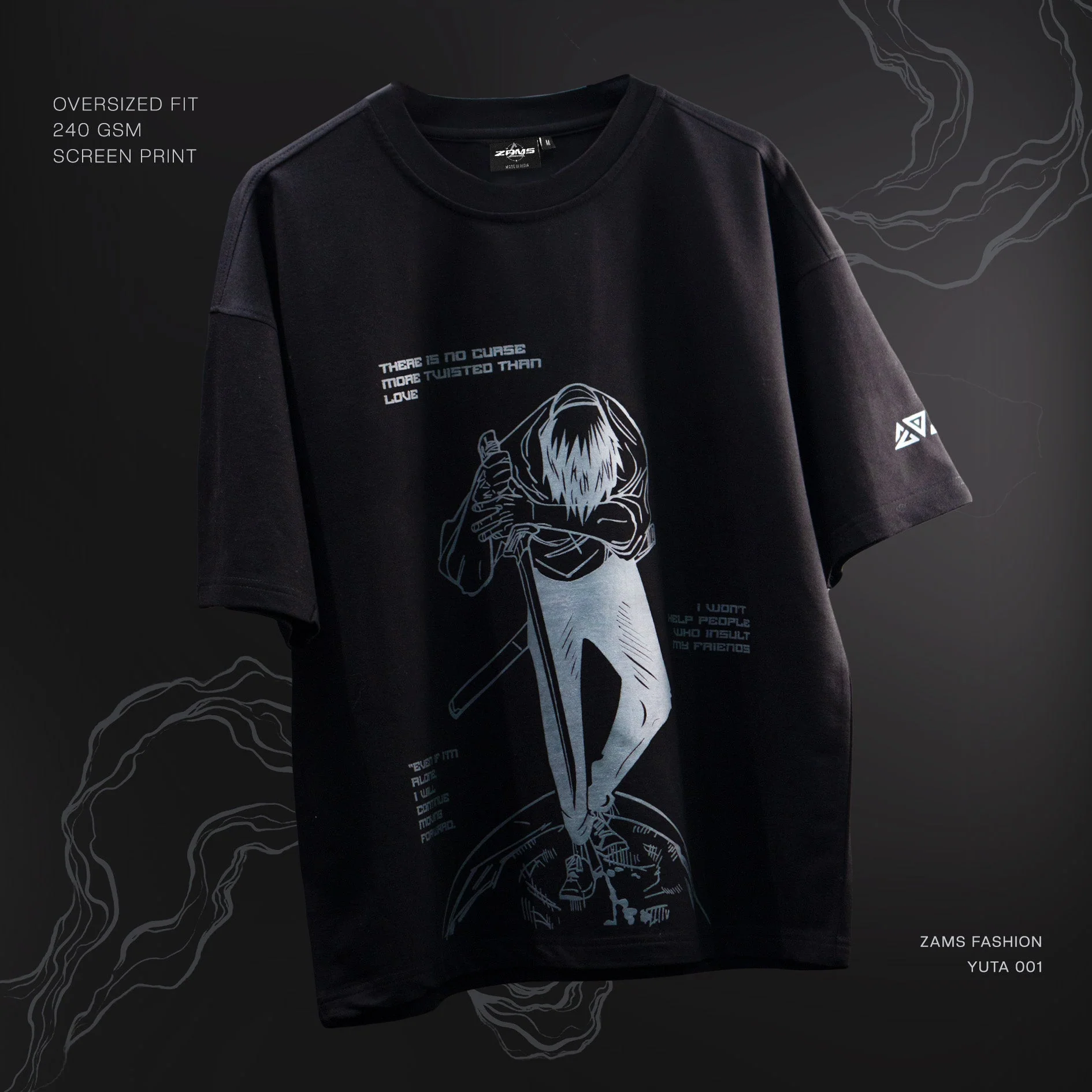 Yuta 001/ JJK / Oversized T-Shirt - Image 4