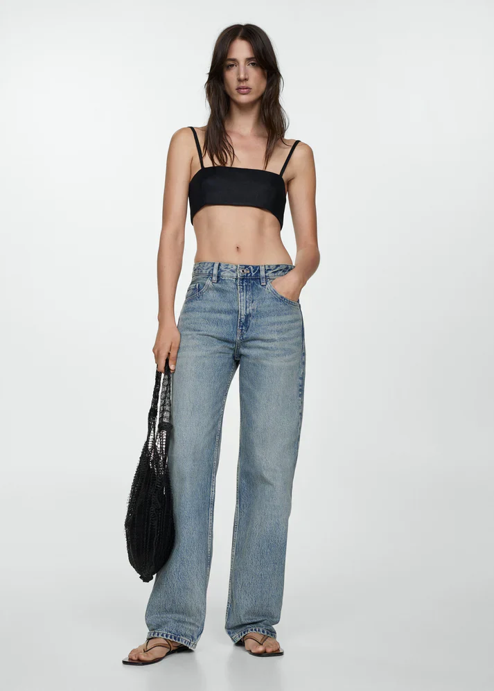 ZARA SURPLUS Unisex Dustyblue Straightfit Jeans