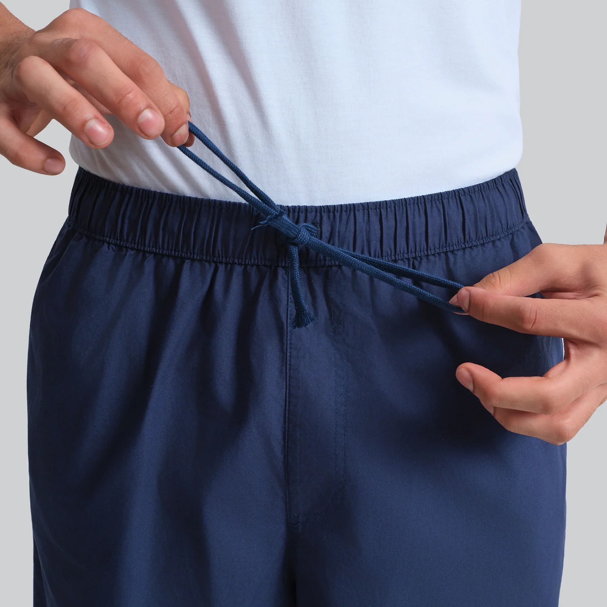 Zen Cotton Easy Shorts Midnight Blue - Image 5