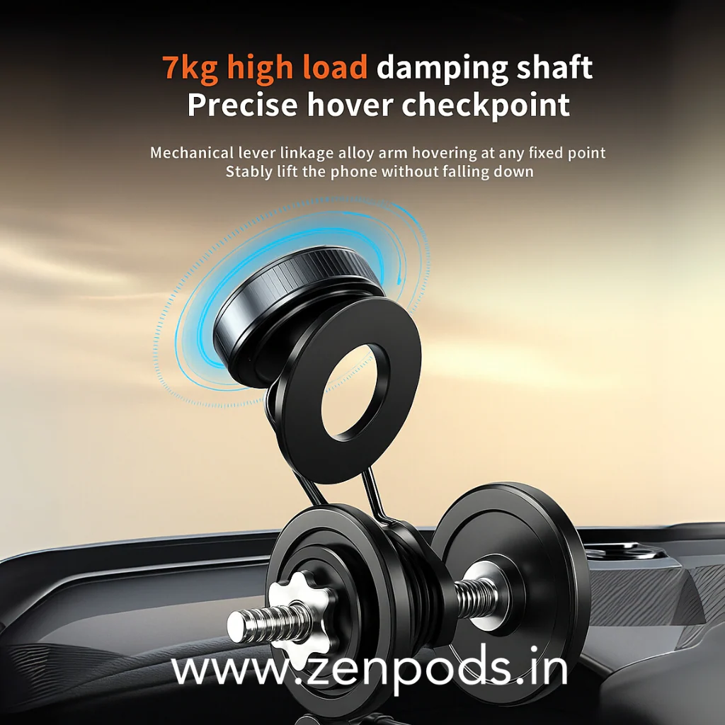 ZenGrip 360™ Magnetic Phone Mount – Ultra-Strong Suction, Full Rotation, Zero Shake - Image 9