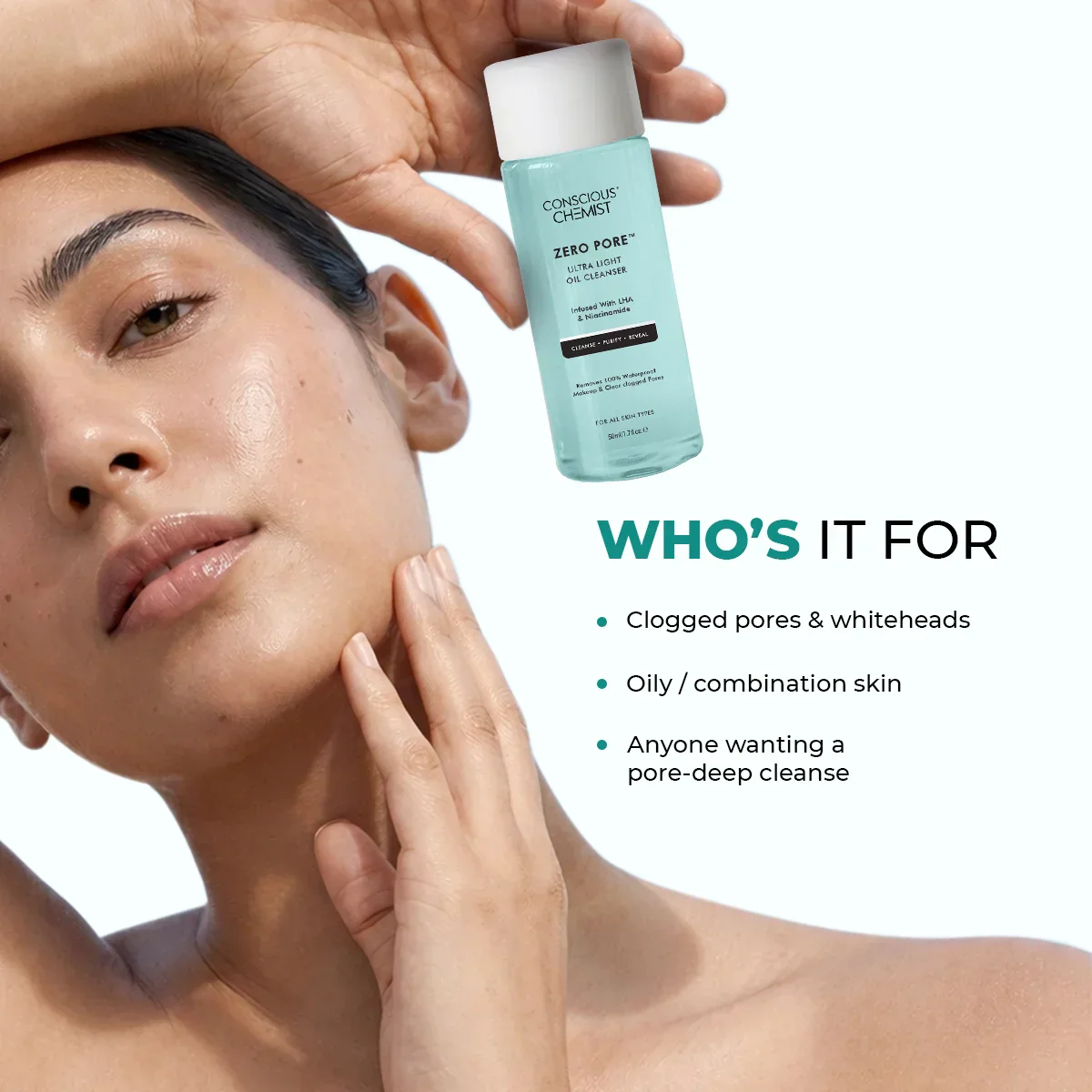 Zero Pore Ultra Light Cleanser | 2 x 50 ml - Image 5