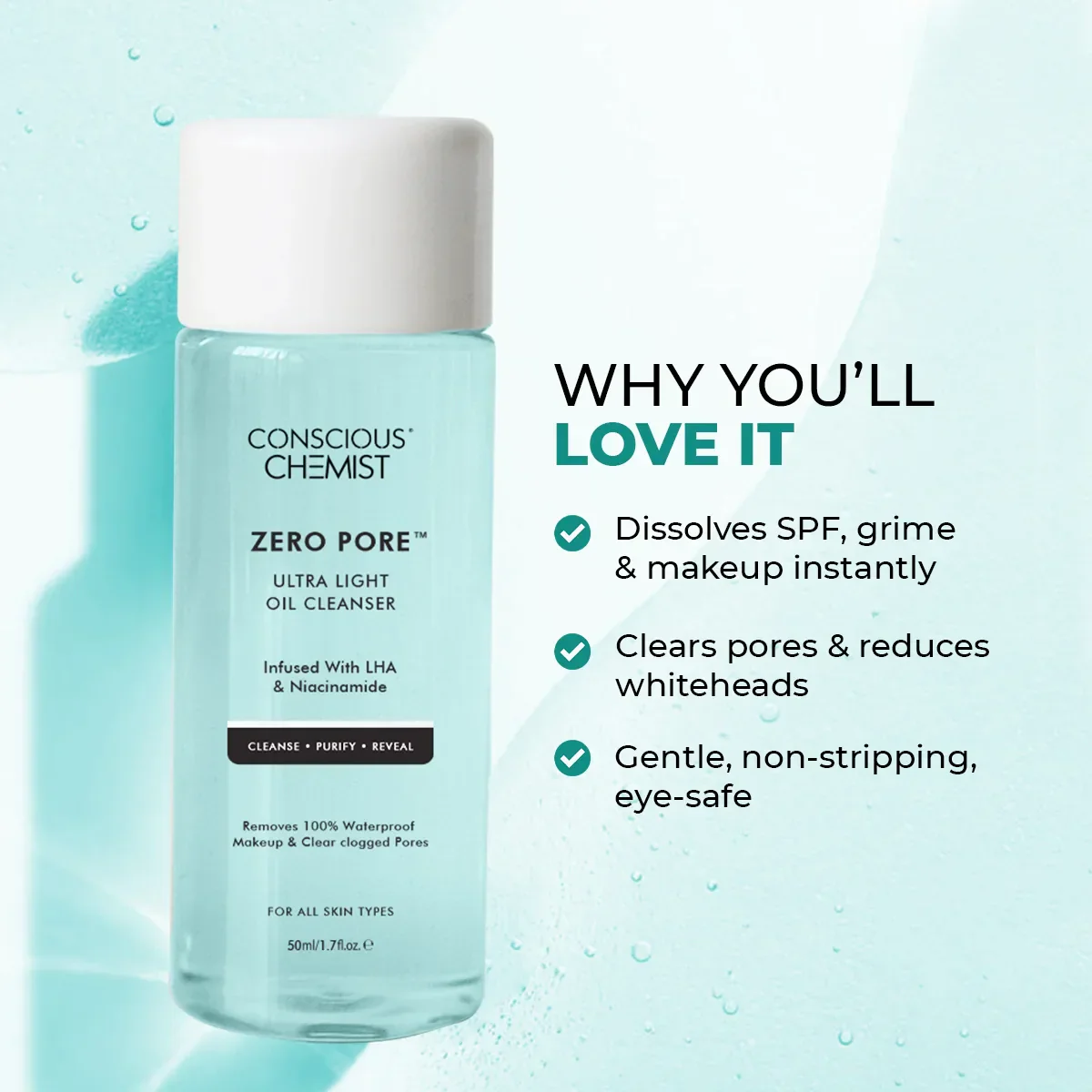 Zero Pore Ultra Light Cleanser | 50 ml | Flash Sale - Image 6