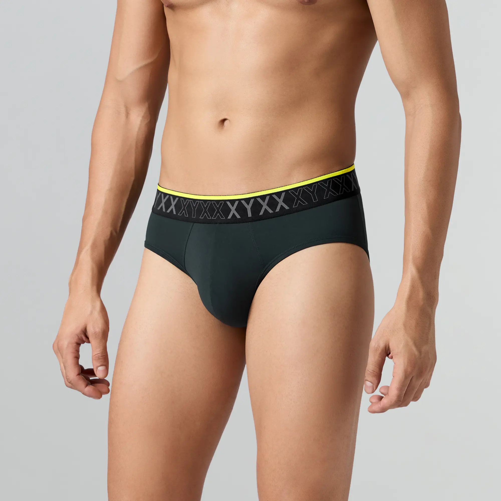 Zest Tactel Briefs Storm Grey - Image 2
