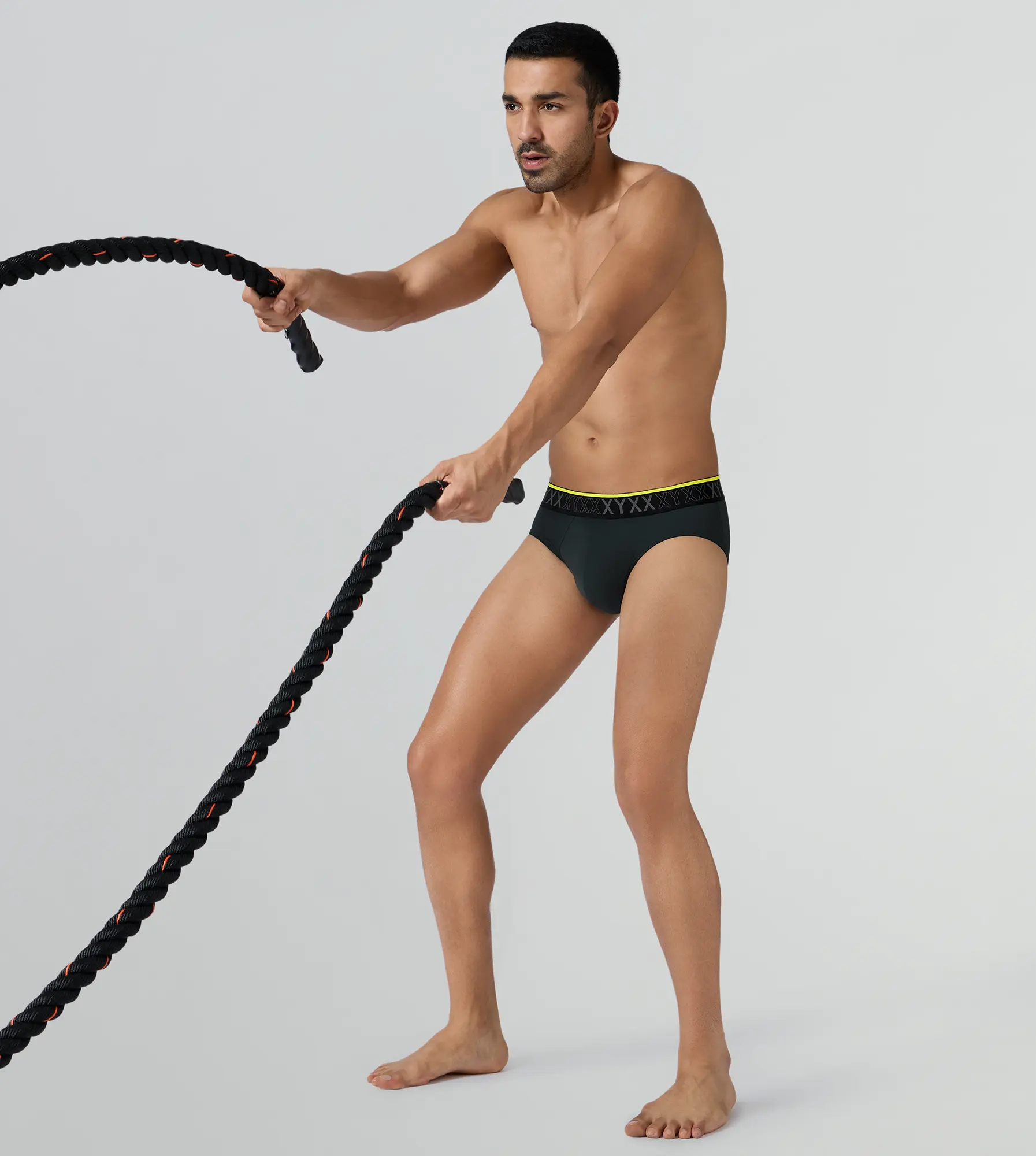 Zest Tactel Briefs Storm Grey - Image 4