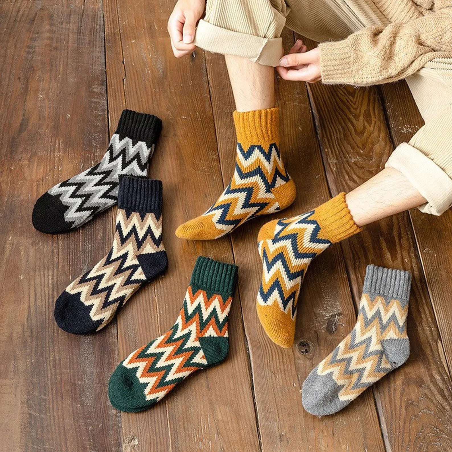ZIGZAG EDITION- ORGANIC TERRY COTTON - Image 4