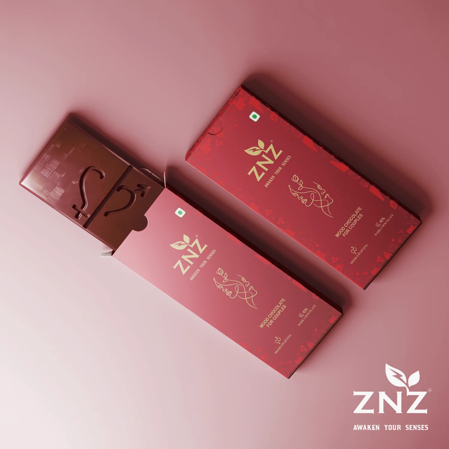 ZNZ Mood Enhancing Aphrodisiac Chocolate for Couples - Image 135
