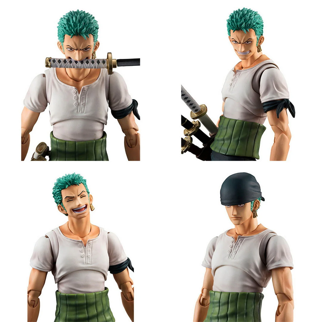 Zoro - Moveable figure (multiple faces and hands) - One Piece - Image 2