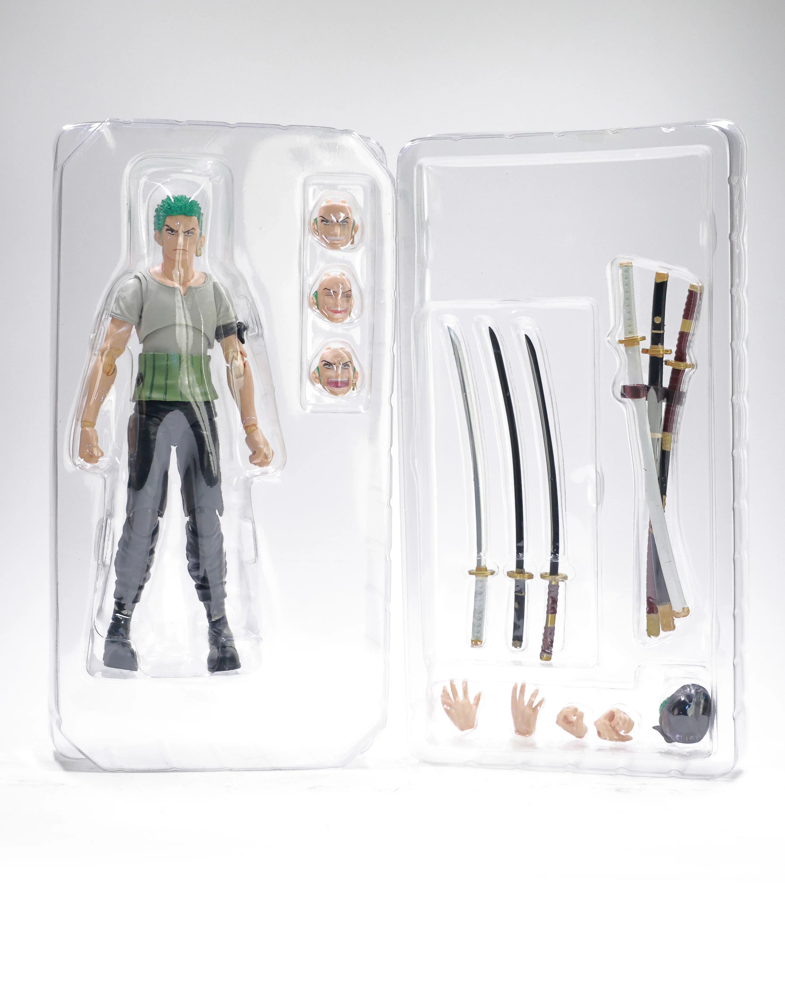 Zoro - Moveable figure (multiple faces and hands) - One Piece - Image 4